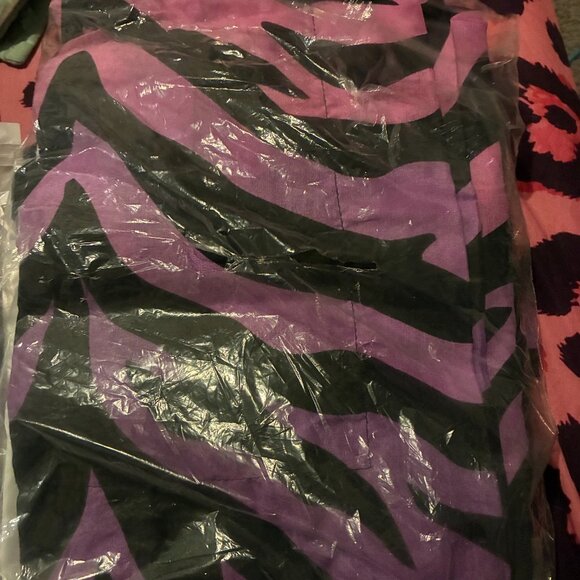 Zebra Print Bedskirt - Picture 1 of 1